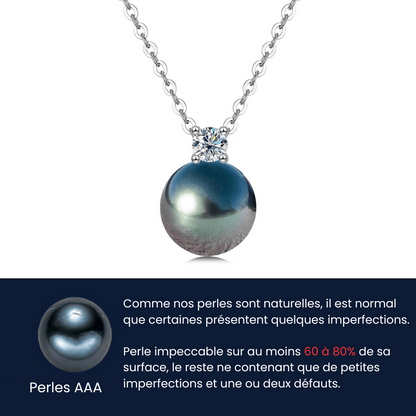 Collier Perle Étoilée Moissanite