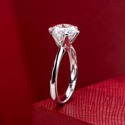 Bague Solitaire Moissanite