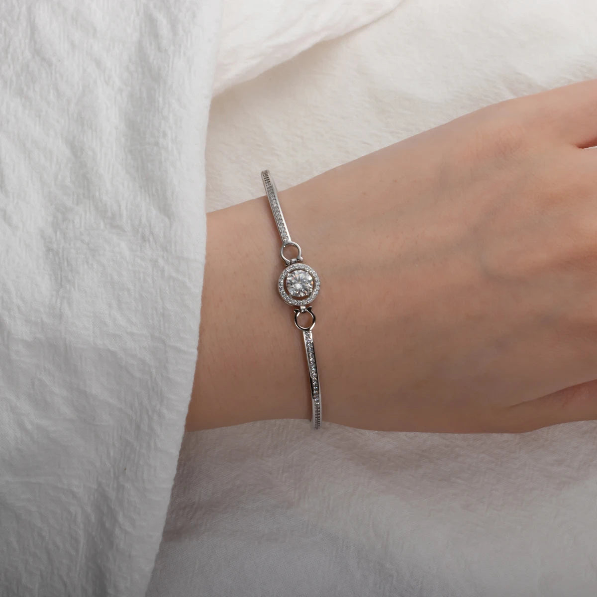 Bracelet Classique Moissanite