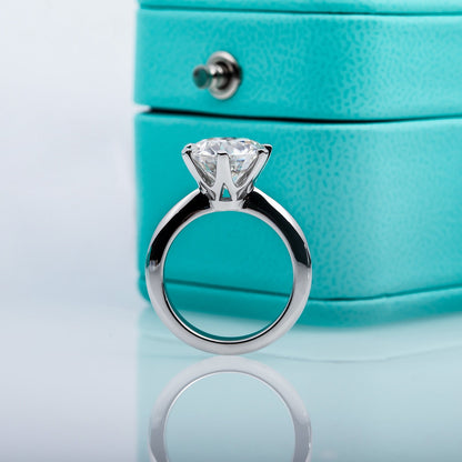 Bague Solitaire Moissanite